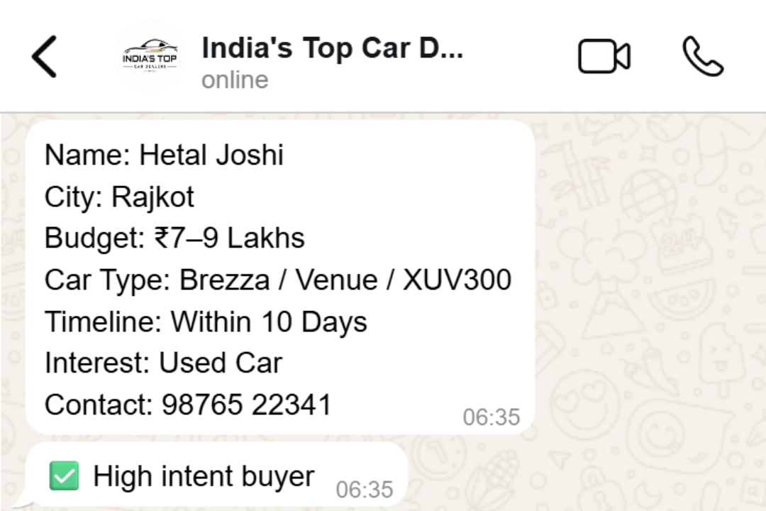 Buyer lead 5